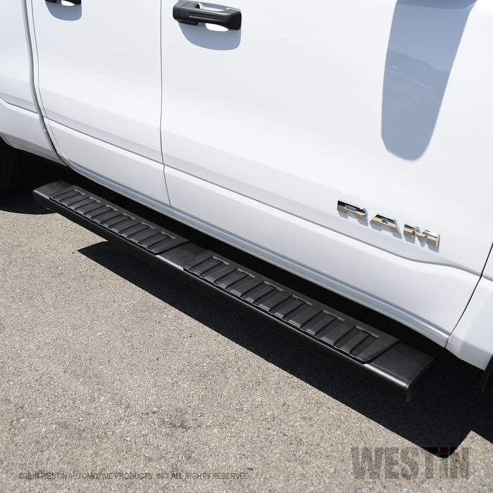 Westin 28-71235 R7 Nerf Step Bars; Black; Mount Kit Included; For Quad Cab; - Truck Part Superstore