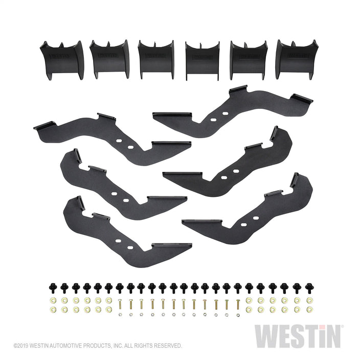 Westin 28-71295 R7 Nerf Step Bars; Black; For Super Crew Cab; - Truck Part Superstore