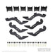Westin 28-71295 R7 Nerf Step Bars; Black; For Super Crew Cab; - Truck Part Superstore