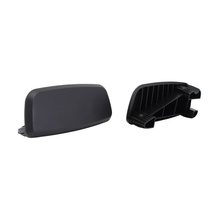 Westin 28-71991 R7 Replacement End Cap Kit; Front And Rear End Cap w/Fasteners; Black; - Truck Part Superstore