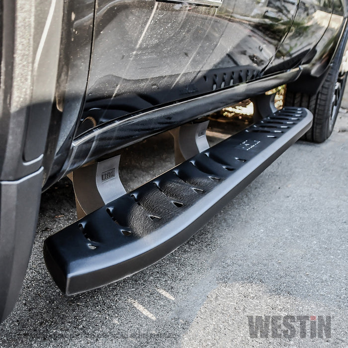 Westin 28-81265 Thrasher Running Boards; Textured Black; - Truck Part Superstore