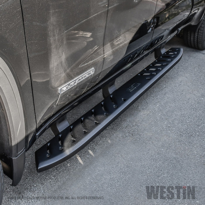 Westin 28-81265 Thrasher Running Boards; Textured Black; - Truck Part Superstore