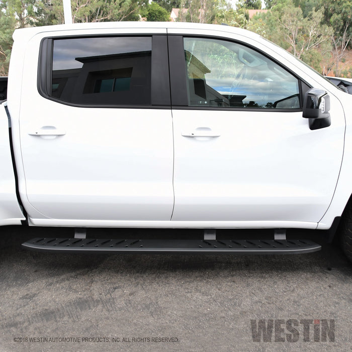 Westin 28-81275 Thrasher Running Boards; Textured Black; - Truck Part Superstore