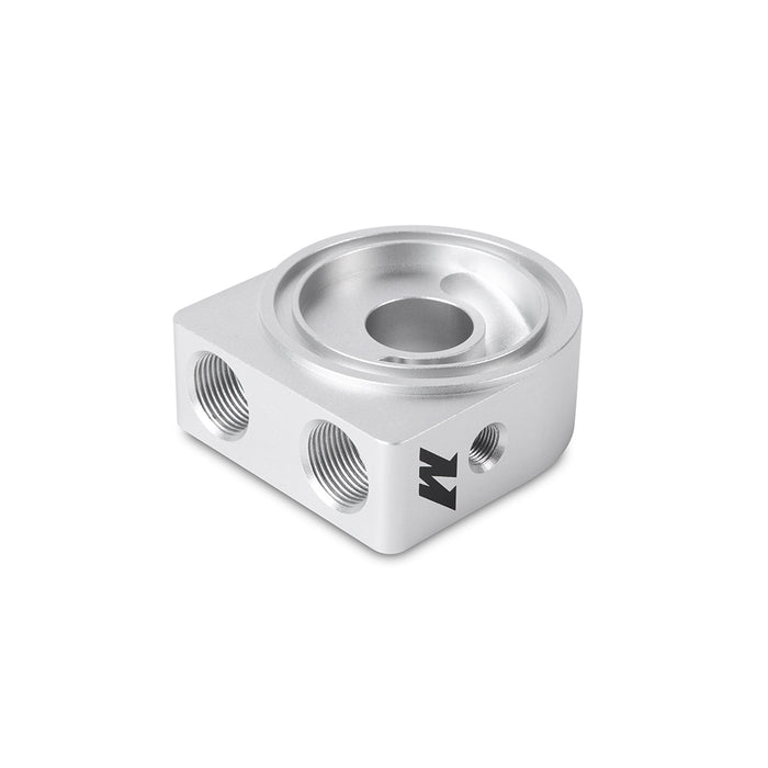 Mishimoto MMOCA-BRZ-13 Non-Thermostatic Oil Sandwich Plate Adapter, 13+ Subaru BRZ/Toyota 86/Scion FRS - Truck Part Superstore