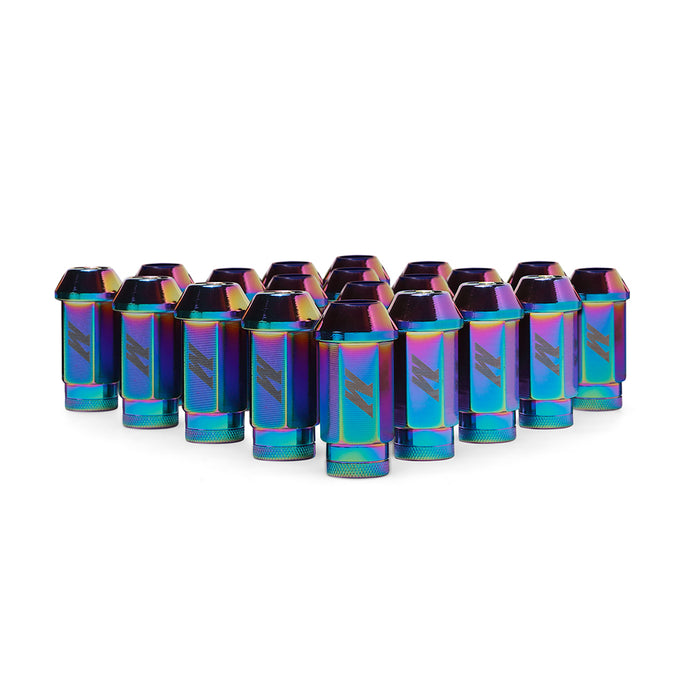 Mishimoto MMLG-15-LOCKNC Mishimoto Aluminum Locking Lug Nuts, M12 x 1.5, Neo-Chrome - Truck Part Superstore
