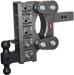 GEN-Y Hitch GH-1325 The BOSS TORSION-FLEX 2.5" Shank 9" Drop 2.4K TW 21K Hitch Dual-Ball Pintle Lock - Truck Part Superstore