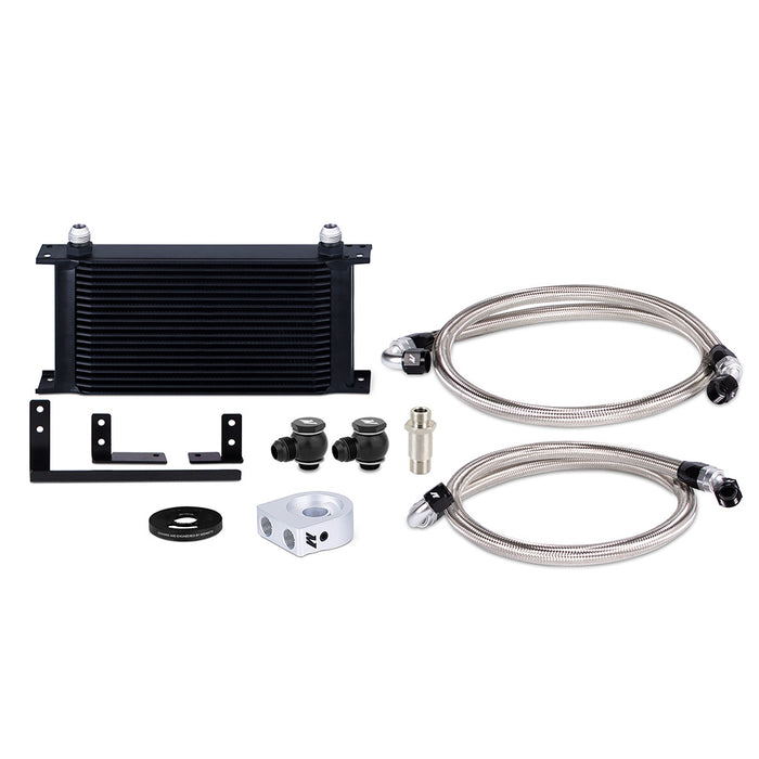 Mishimoto MMOC-MIA-19BK Oil Cooler Kit, fits 2019+ Mazda Miata ND2, Black - Truck Part Superstore