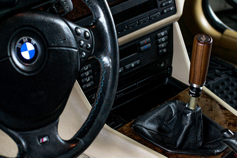 Mishimoto MMSK-ADAP-BMWBK Mishimoto Non-Threaded Shift Knob Adapter, Black - Truck Part Superstore
