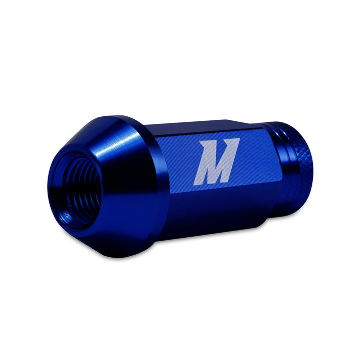 Mishimoto MMLG-15-20LBL Mishimoto Aluminum Locking Lug Nuts M12x1.5, 20pc Set, Blue - Truck Part Superstore