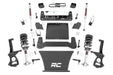 Rough Country 21640 6 Inch Lift Kit - Mono Leaf Rear - M1 Struts/M1 - Chevy Silverado 1500 (22-23) - Truck Part Superstore