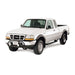 Westin 30-1055 Safari Bull Bar Mount Kit; Exc. Off Road Package; Black Finish; - Truck Part Superstore