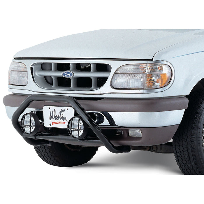 Westin 30-1055 Safari Bull Bar Mount Kit; Exc. Off Road Package; Black Finish; - Truck Part Superstore