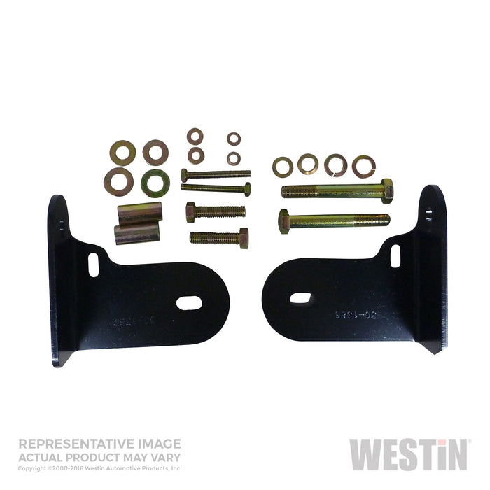 Westin 30-1085 Safari Bull Bar Mount Kit; Black Finish; - Truck Part Superstore