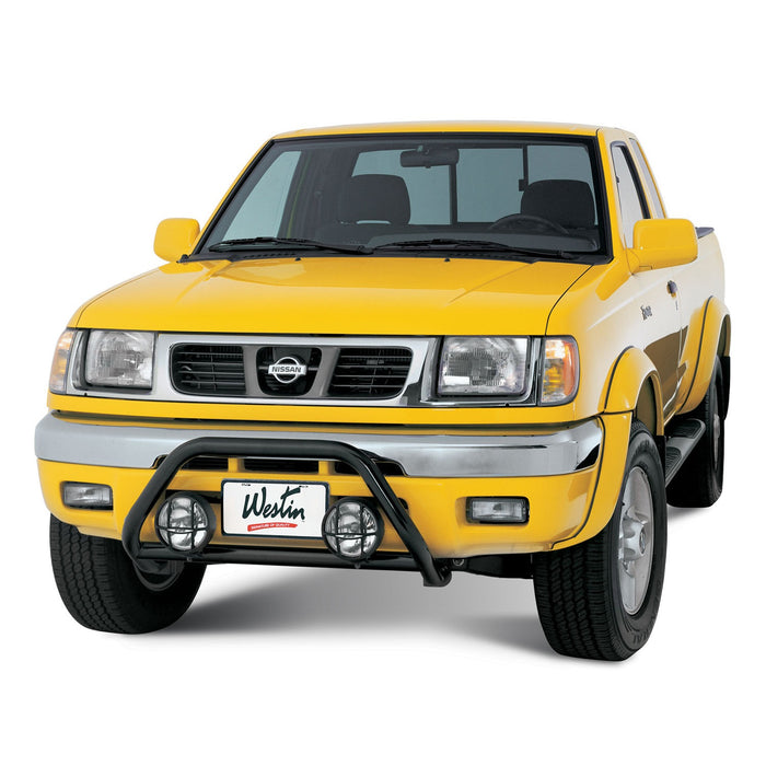 Westin 30-1285 Safari Bull Bar Mount Kit; Factory Tow Hooks Must Be Removed: Black Finish; - Truck Part Superstore