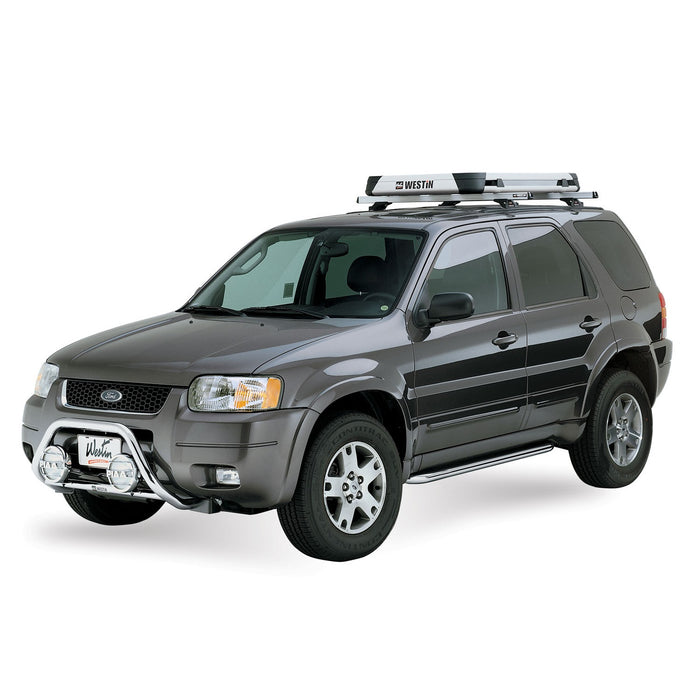Westin 30-1375 Safari Bull Bar Mount Kit; Minor Cutting Of Air Dam Required; Black Finish; - Truck Part Superstore