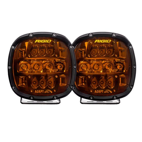 Rigid Industries 300515 Adapt XP with Amber PRO Lens Pair Rigid Industries - Truck Part Superstore