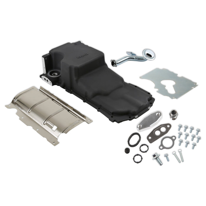 Holley 302-20BK GM LT Retro-Fit Oil Pan - Truck Part Superstore