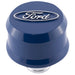 ProForm 302-436 Slant-Edge Aluminum Push-In Air Breather Cap Ford Blue Raised Machined Oval Ford Emblem Proform - Truck Part Superstore
