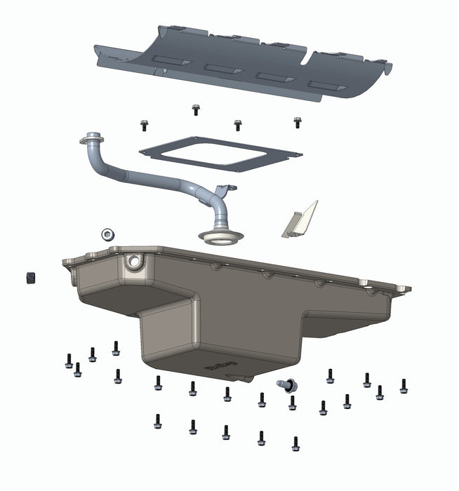 Holley 302-60BK Engine Oil Pan - Truck Part Superstore