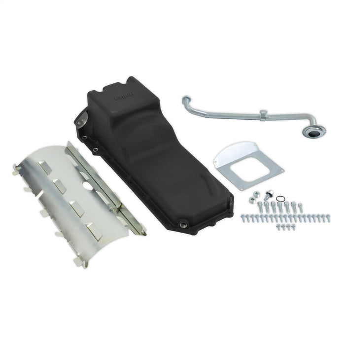 Holley 302-75BK Engine Oil Pan - Truck Part Superstore