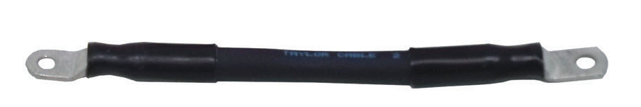 Taylor Cable 30208 Battery Cable; 8 in. Length; 2 AWG; Black; Individual; - Truck Part Superstore
