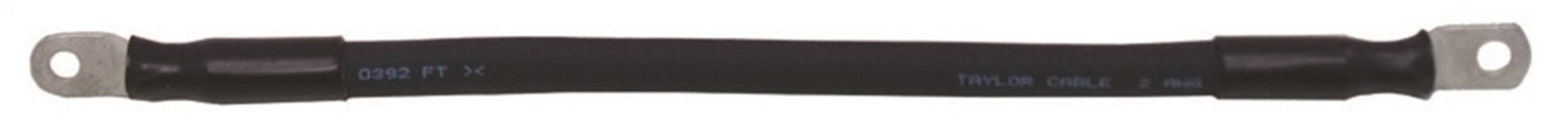 Taylor Cable 30213 Battery Cable; 13 in. Length; 2 AWG; Black; Individual; - Truck Part Superstore