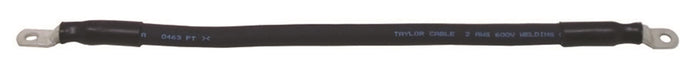 Taylor Cable 30215 Battery Cable; 15 in. Length; 2 AWG; Black; Individual; - Truck Part Superstore