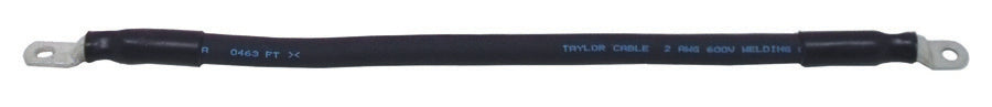 Taylor Cable 30215 Battery Cable; 15 in. Length; 2 AWG; Black; Individual; - Truck Part Superstore