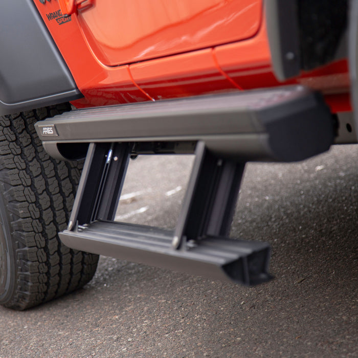 ARIES 3025144 ActionTrac 48.75" Powered Running Boards (No Brackets) for Select Jeep Wrangler