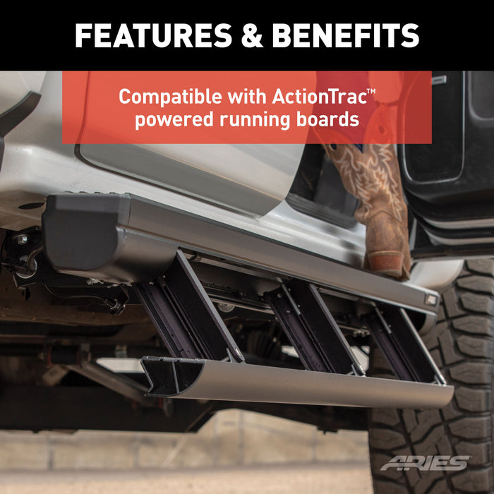 ARIES 3025176 Universal ActionTrac Mounting Brackets (6-Pack, Fabricated Brackets Required)