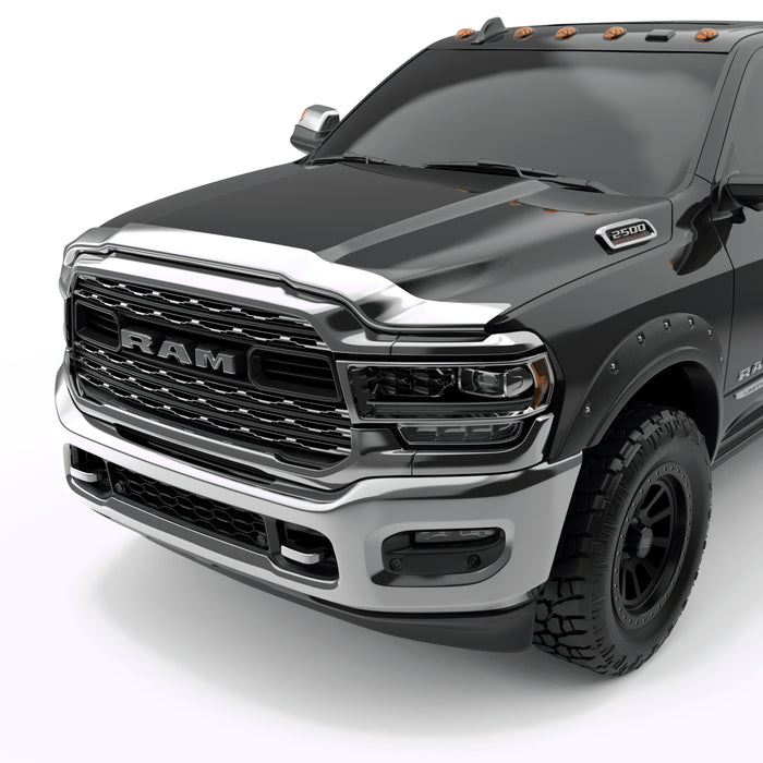 EGR 302864 EGR Superguard hood guard chrome finish - Truck Part Superstore