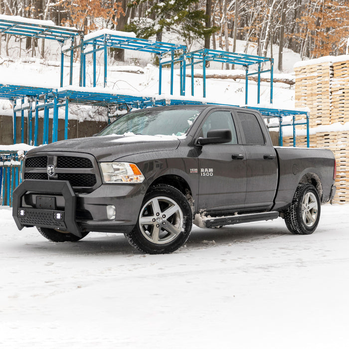 ARIES 3047912 ActionTrac 83.6" Powered Running Boards, Select Ram 1500, 2500, 3500 Crew Cab for Select Ram 2500