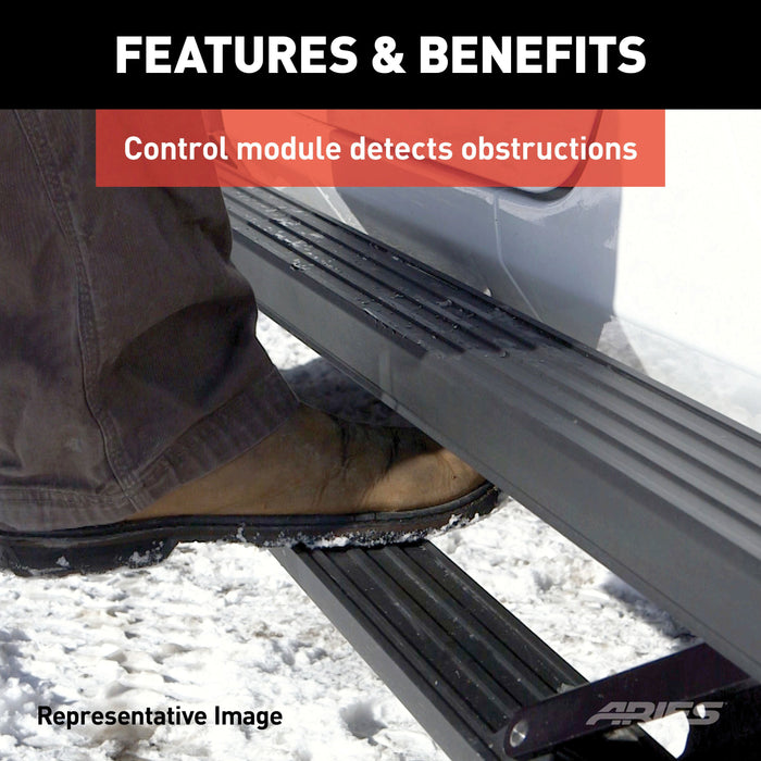 ARIES 3047952 ActionTrac 83.6" Powered Running Boards, Select Toyota Tundra Crew Cab for Select Toyota Tundra
