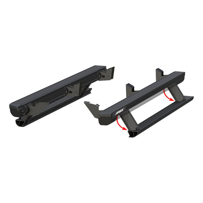 ARIES 3047954 ActionTrac 69.6" Powered Running Boards, Select Toyota 4Runner for Select Toyota 4Runner