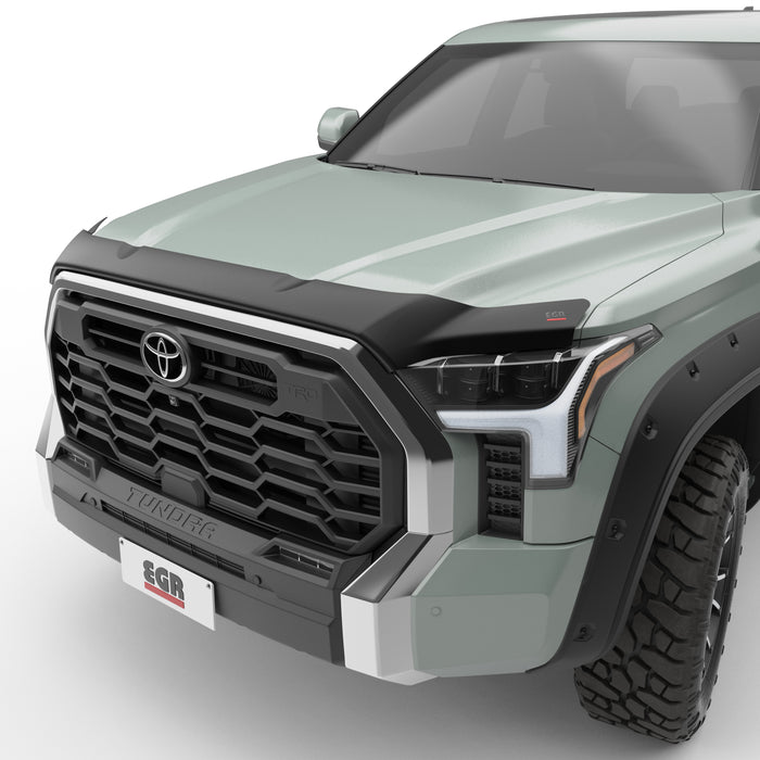 EGR 305405 EGR Superguard Style Black Hood Guard - proudly made in the USA. - Truck Part Superstore