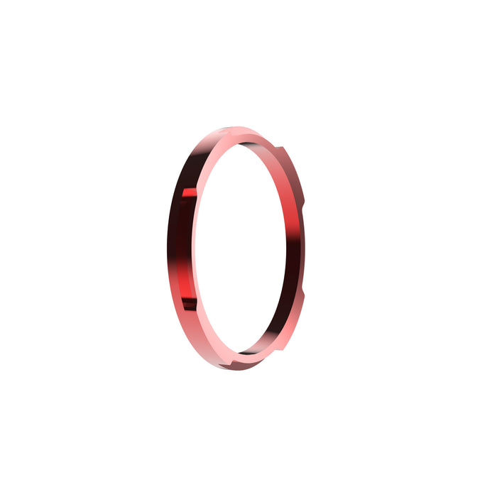 KC HiLiTES 30575 FLEX ERA 1 - Single Bezel Ring - Red - Truck Part Superstore