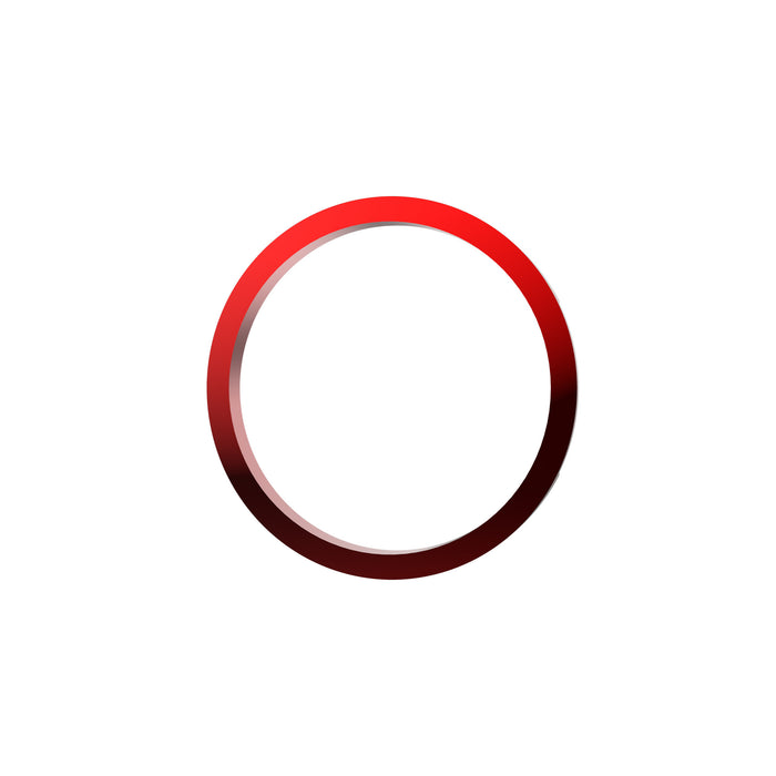 KC HiLiTES 30575 FLEX ERA 1 - Single Bezel Ring - Red - Truck Part Superstore