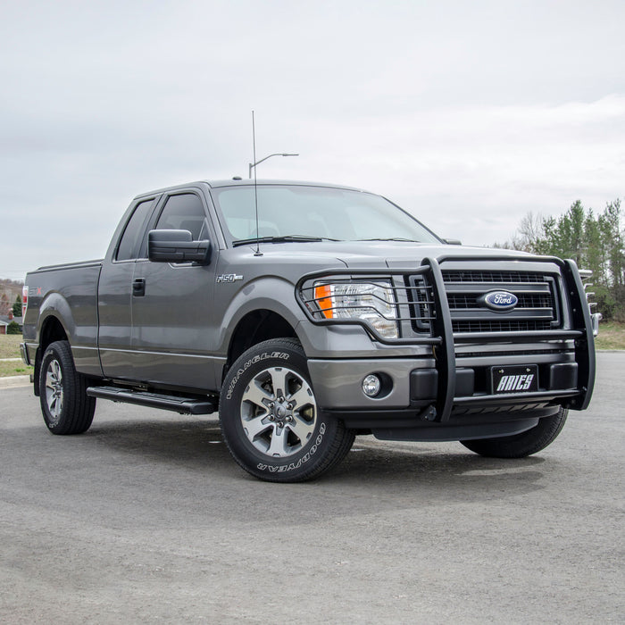 ARIES 3063 Black Steel Grille Guard, Select Ford F-150 for Select Ford F-150