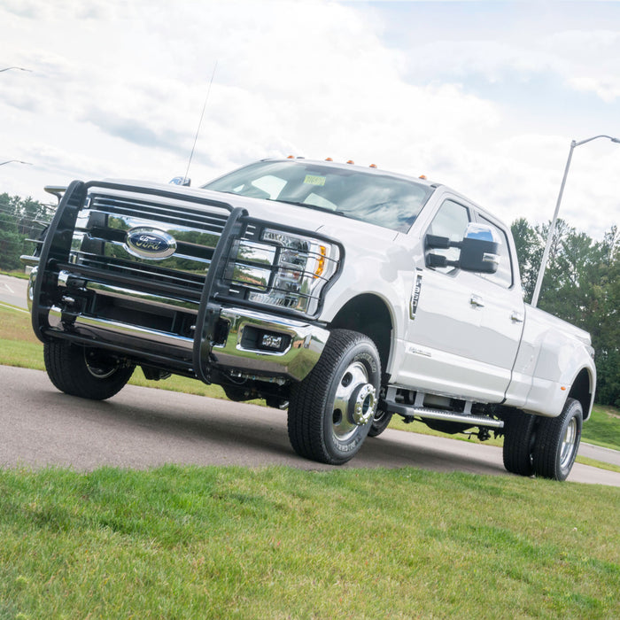 ARIES 3067 Black Steel Grille Guard, Select Ford F-250, F-350 Super Duty for Select Ford F-250