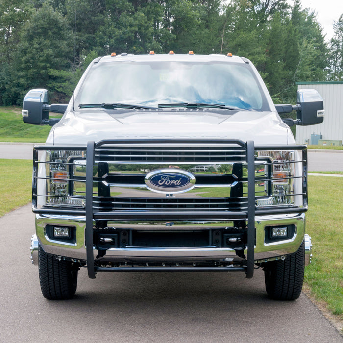 ARIES 3067 Black Steel Grille Guard, Select Ford F-250, F-350 Super Duty for Select Ford F-250