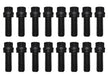 ProForm 66756 Wedge-Locking Header Bolts Hex Head 3/8 Diameter X 1 Inch Blk Oxide Finish 16 Pcs Proform - Truck Part Superstore
