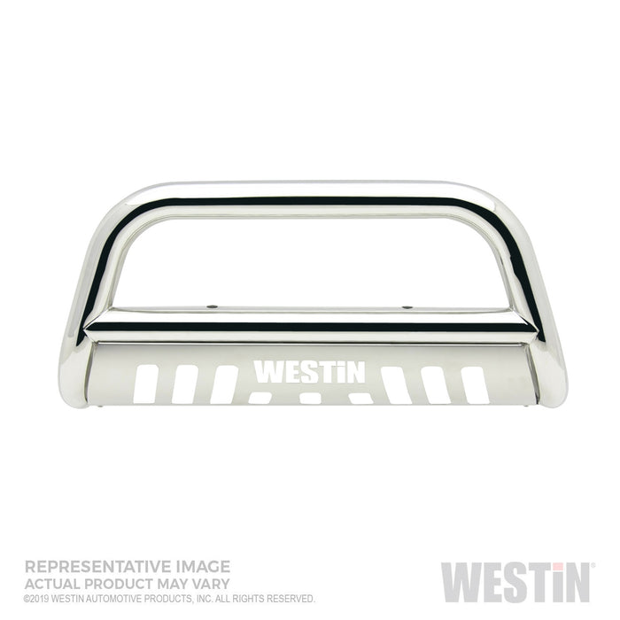 Westin 31-3980 E-Series Bull Bar; 3 in. Dia.; Polished Stainless Steel; - Truck Part Superstore