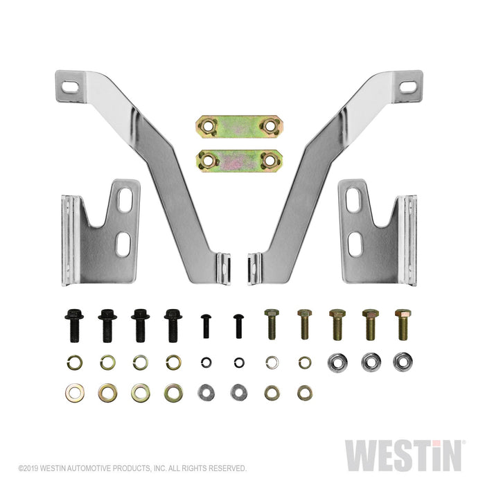 Westin 31-3980 E-Series Bull Bar; 3 in. Dia.; Polished Stainless Steel; - Truck Part Superstore