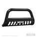 Westin 31-3985 E-Series Bull Bar; 3 in. Dia.; Black Powder Coated Steel; - Truck Part Superstore