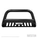 Westin 31-3985 E-Series Bull Bar; 3 in. Dia.; Black Powder Coated Steel; - Truck Part Superstore