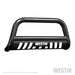 Westin 31-6025 E-Series Bull Bar; Black; - Truck Part Superstore