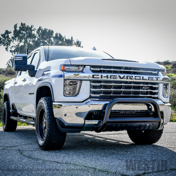 Westin 31-6025 E-Series Bull Bar; Black; - Truck Part Superstore