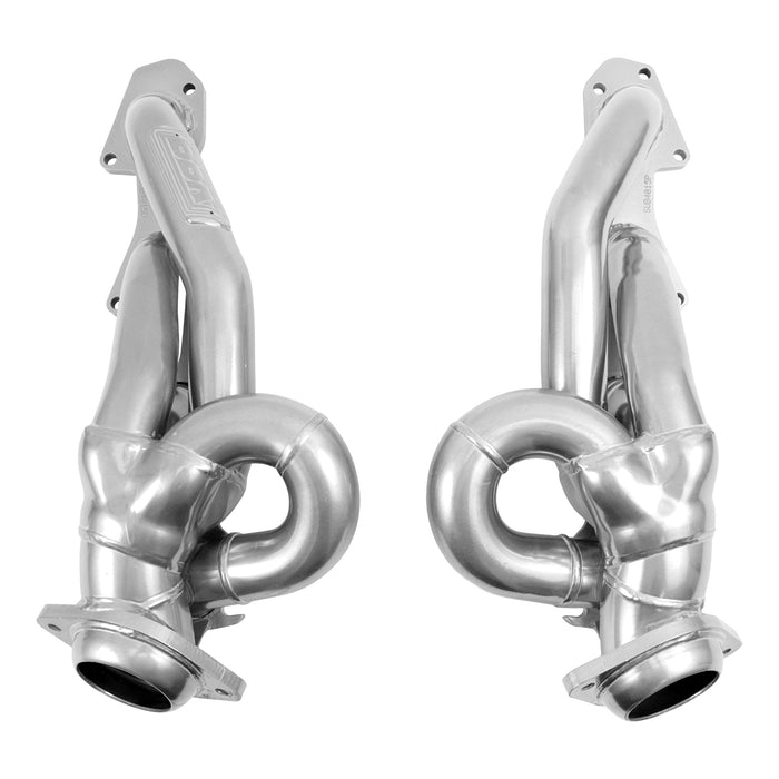 BBK Performance Parts 40150 2019-2023 DODGE RAM TRUCK 5.7L 1-3/4 SHORTY HEADERS (POLISHED SILVER CERAMIC) - Truck Part Superstore