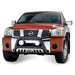 Westin 32-1485 Ultimate Bull Bar; 3 in. Dia.; Black Steel; w/Stainless Steel Skid Plate; - Truck Part Superstore