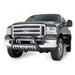 Westin 32-1645 Ultimate Bull Bar; 3 in. Dia.; Black Steel; w/Stainless Steel Skid Plate; - Truck Part Superstore